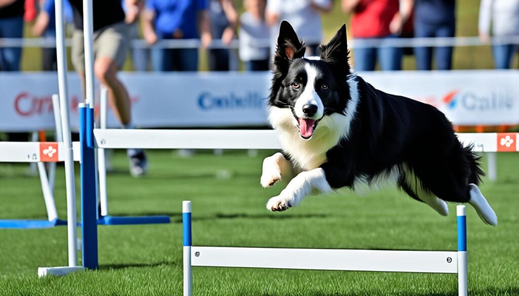 border collie agility training